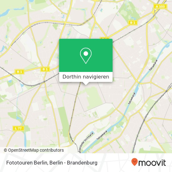 Fototouren Berlin Karte