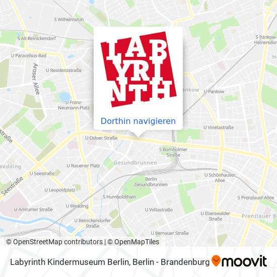 Labyrinth Kindermuseum Berlin Karte