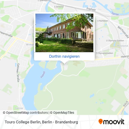 Touro College Berlin Karte
