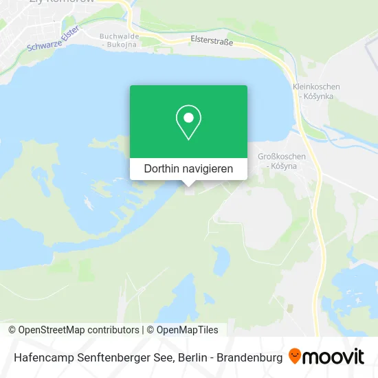 Hafencamp Senftenberger See Karte