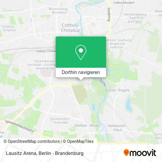 Lausitz Arena Karte