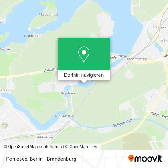 Pohlesee Karte