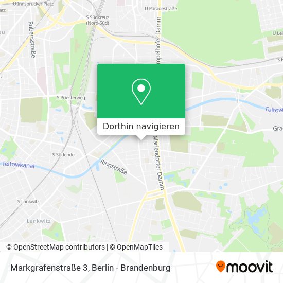 Markgrafenstraße 3 Karte