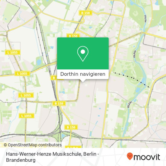 Hans-Werner-Henze Musikschule, Maratstraße 182 Karte