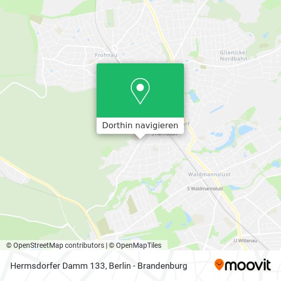 Hermsdorfer Damm 133 Karte