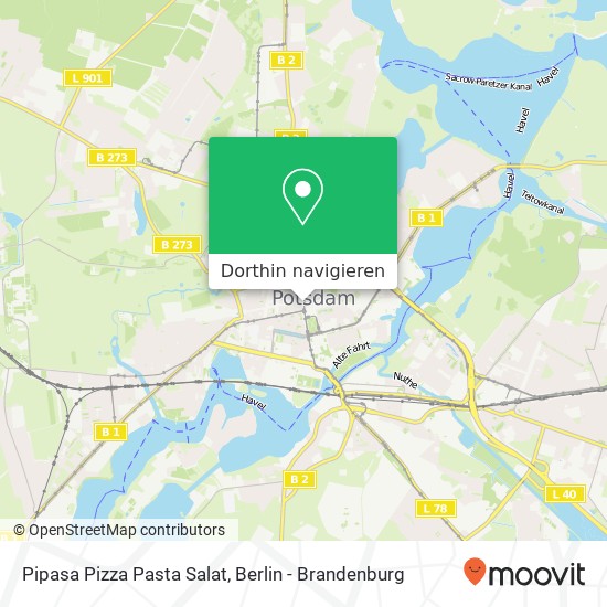 Pipasa Pizza Pasta Salat, Friedrich-Ebert-Straße 100 Karte