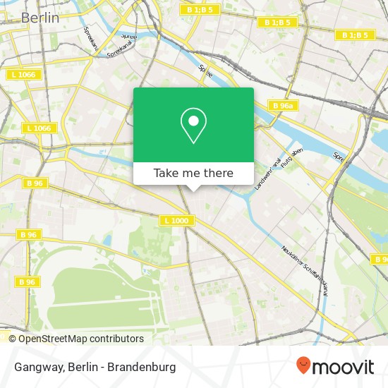 Gangway, Hobrechtstraße 28 Karte