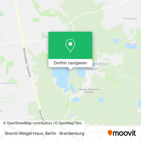 Brecht-Weigel-Haus Karte
