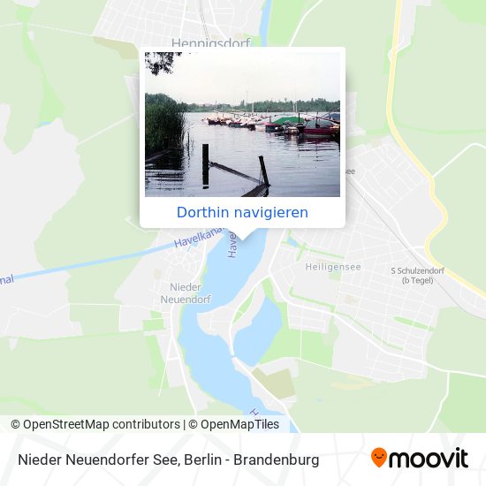 Nieder Neuendorfer See Karte