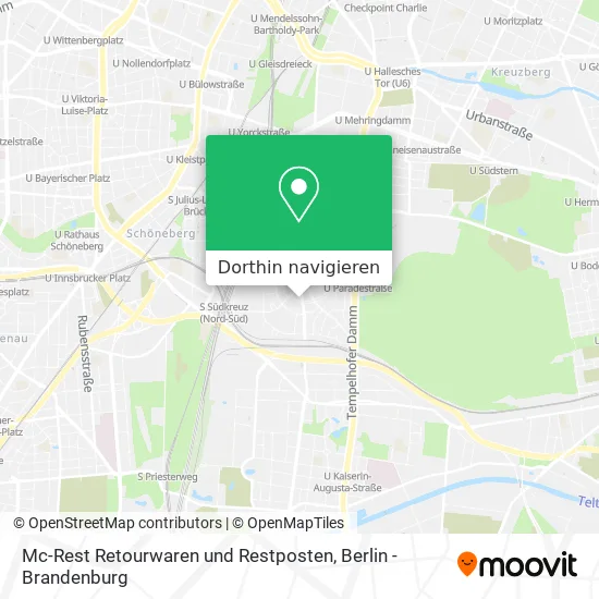 Mc-Rest Retourwaren und Restposten Karte