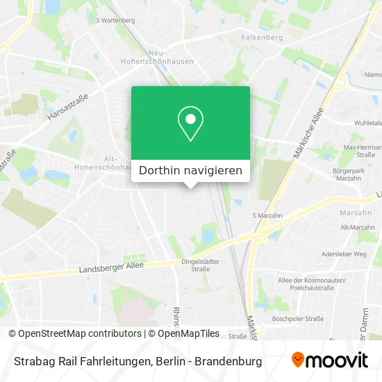 Strabag Rail Fahrleitungen Karte