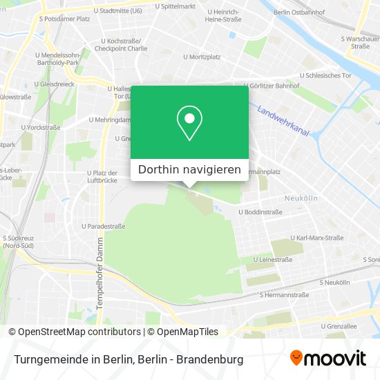 Turngemeinde in Berlin Karte