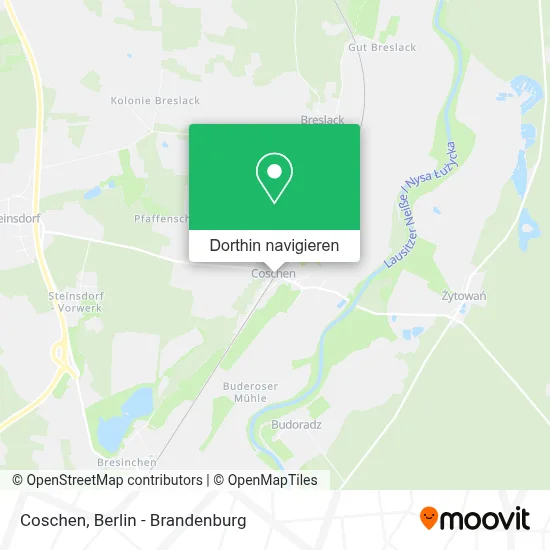Coschen Karte