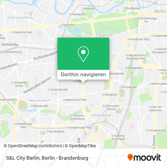S&L City Berlin Karte