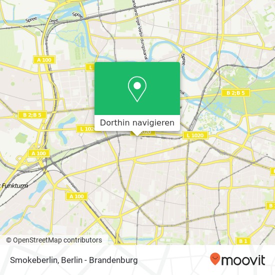 Smokeberlin, Leibnizstraße 41 Karte