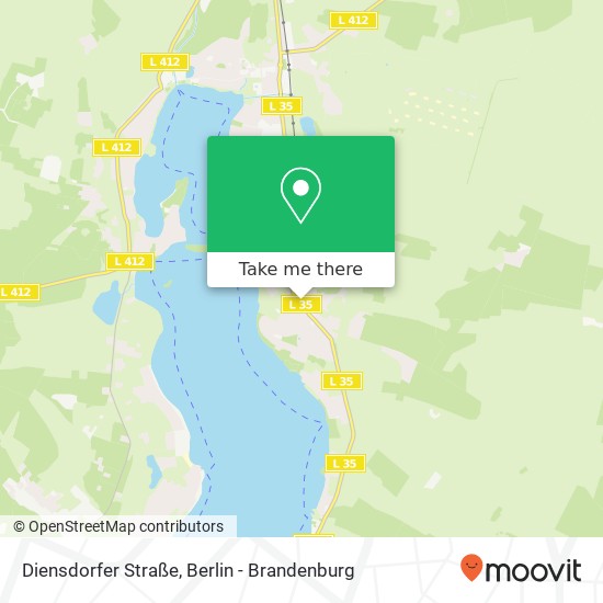 Diensdorfer Straße Karte