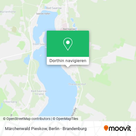 Märchenwald Pieskow Karte