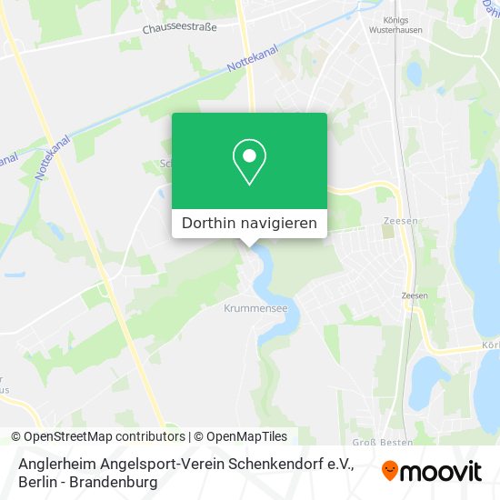 Anglerheim Angelsport-Verein Schenkendorf e.V. Karte