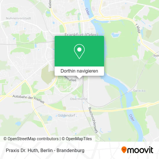 Praxis Dr. Huth Karte