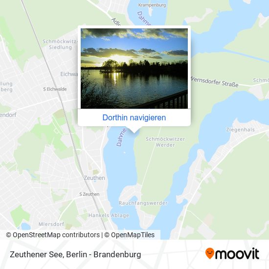 Zeuthener See Karte