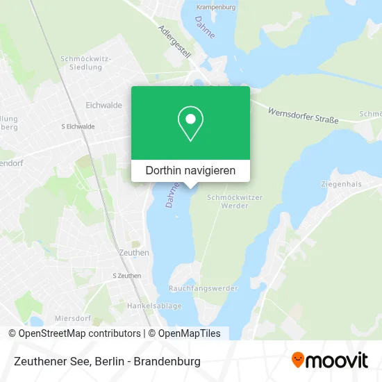 Zeuthener See Karte