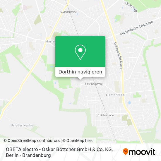 OBETA electro - Oskar Böttcher GmbH & Co. KG Karte