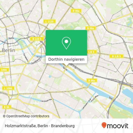 Holzmarktstraße, Friedrichshain, 10243 Berlin Karte