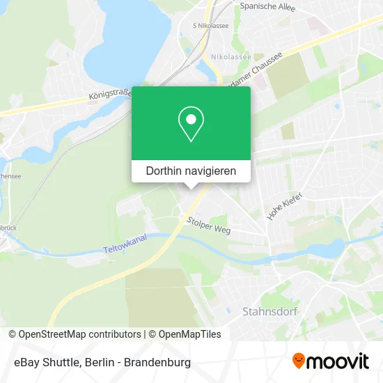 eBay Shuttle Karte