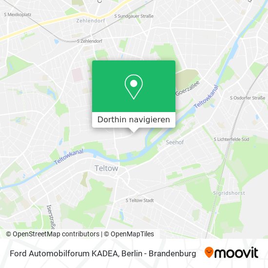 Ford Automobilforum KADEA Karte