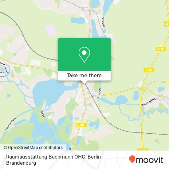 Raumausstattung Bachmann OHG Karte