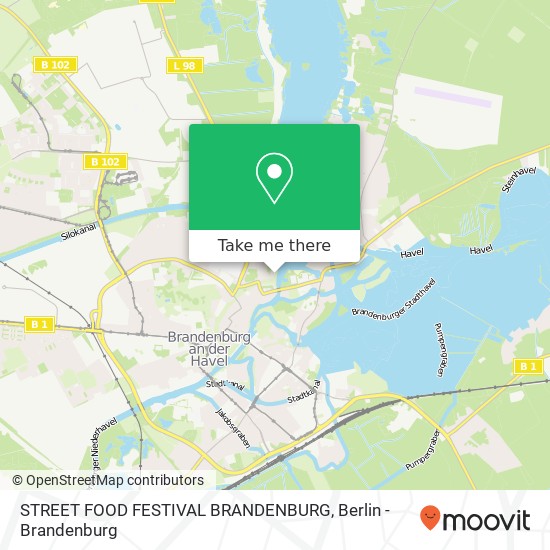 STREET FOOD FESTIVAL BRANDENBURG Karte