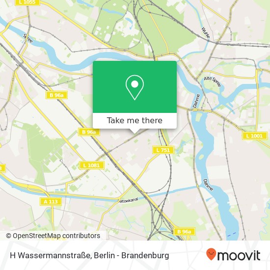 H Wassermannstraße Karte