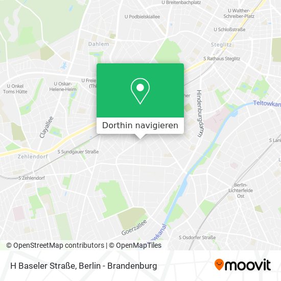 H Baseler Straße Karte