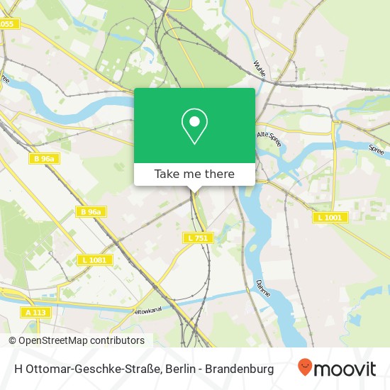 H Ottomar-Geschke-Straße Karte