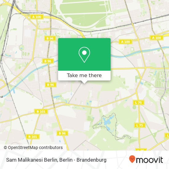 Sam Malikanesi Berlin Karte