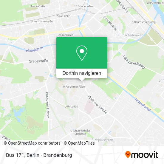 Bus 171 Karte