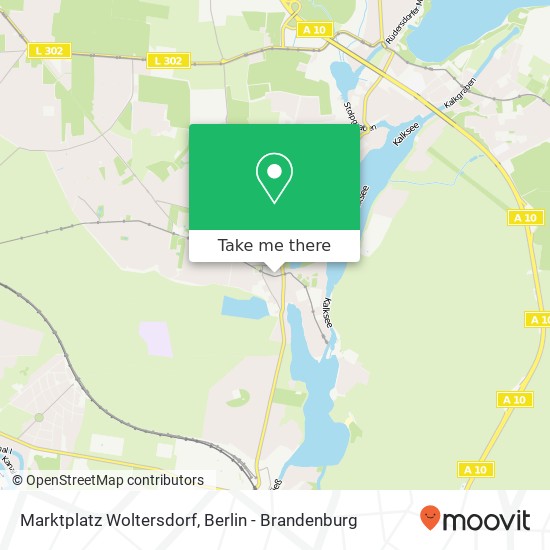 Marktplatz Woltersdorf Karte