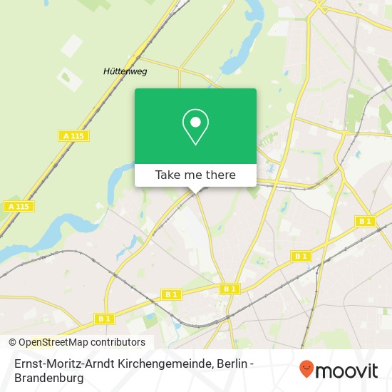 Ernst-Moritz-Arndt Kirchengemeinde Karte