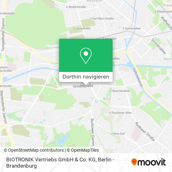 BIOTRONIK Vertriebs GmbH & Co. KG Karte