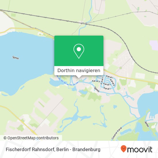 Fischerdorf Rahnsdorf Karte