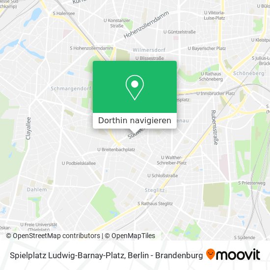 Spielplatz Ludwig-Barnay-Platz Karte