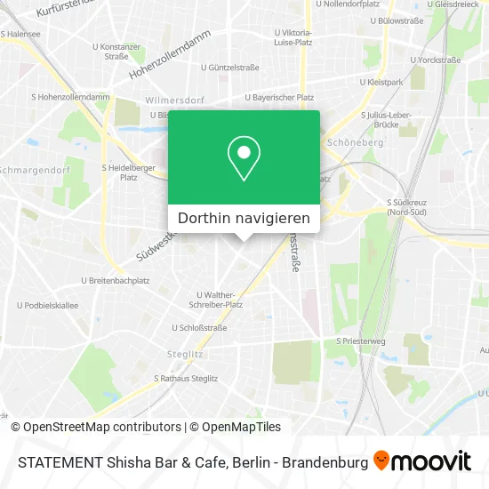 STATEMENT Shisha Bar & Cafe Karte