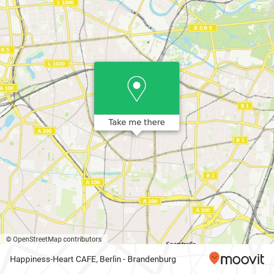 Happiness-Heart CAFE Karte