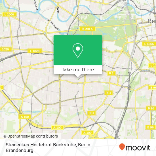 Steineckes Heidebrot Backstube Karte