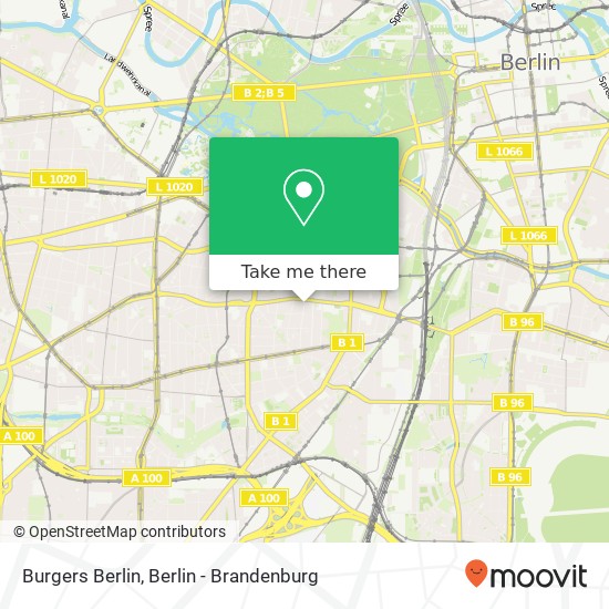 Burgers Berlin Karte