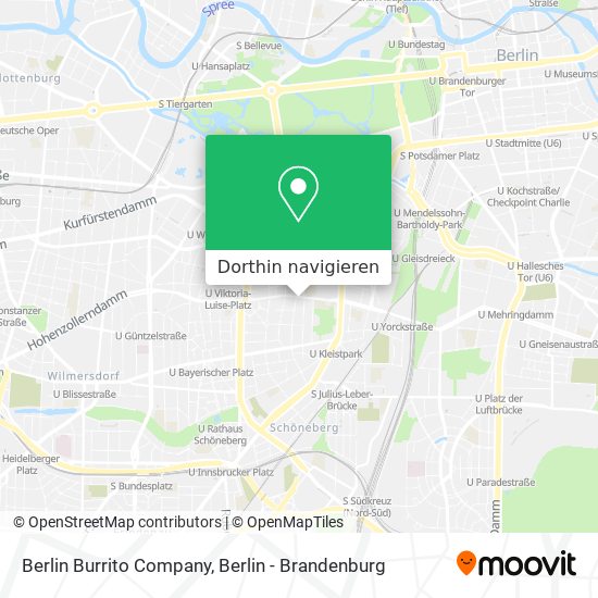 Berlin Burrito Company Karte