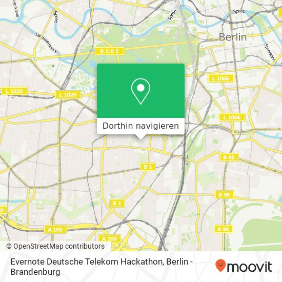 Evernote Deutsche Telekom Hackathon Karte