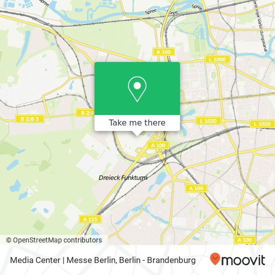 Media Center | Messe Berlin Karte