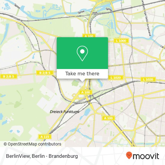 BerlinView Karte