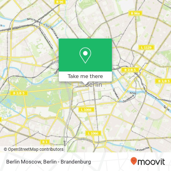 Berlin Moscow Karte